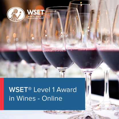 Course: WSET® Level 1 Award in wines (online)